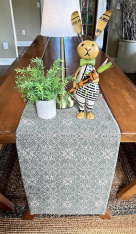 JAMESTOWN GREEN/TAN KING BED COVER *NEW* AVAIL DEC 2026